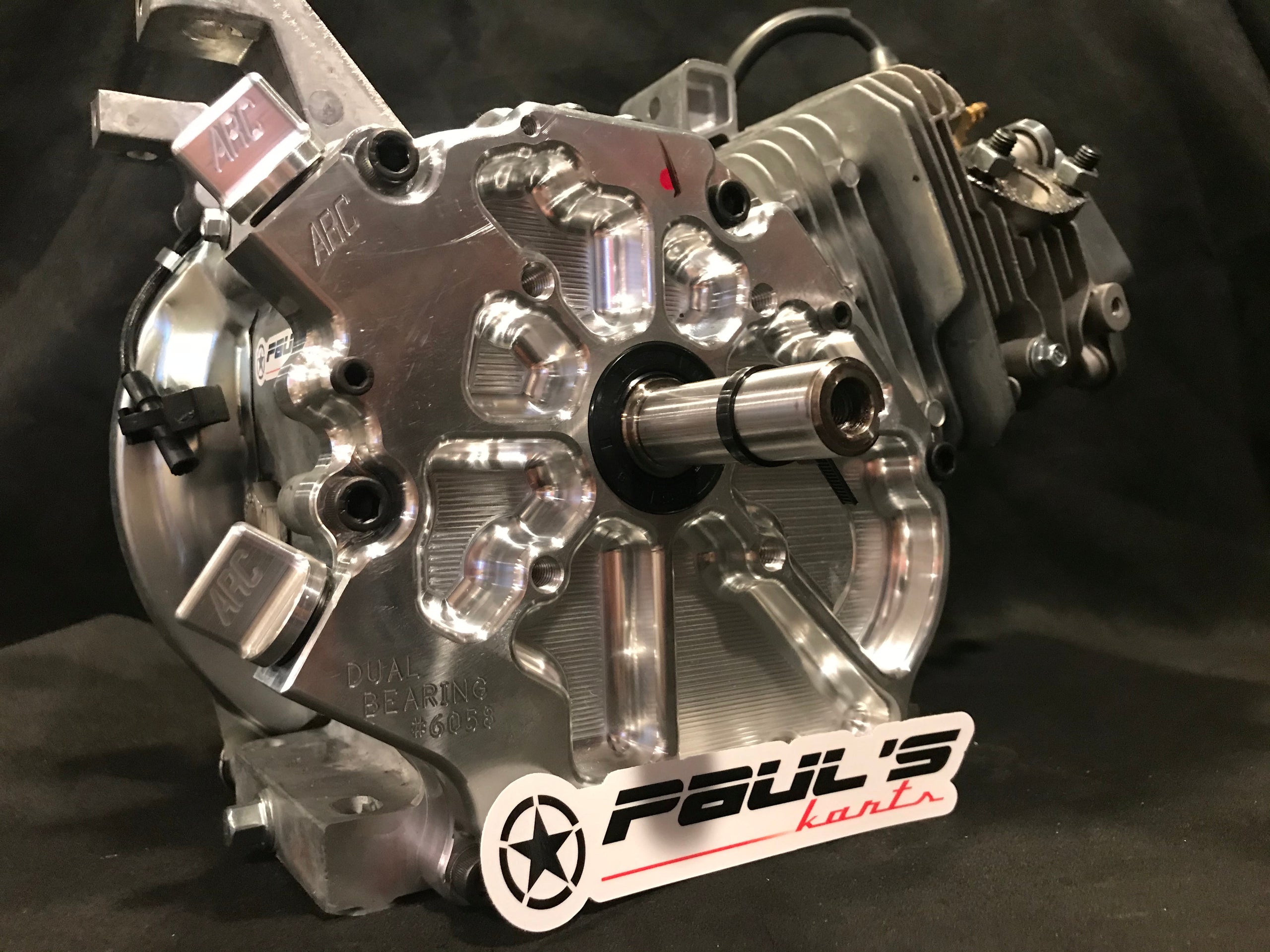 Predator 212, Complete engine, 32/28 big valve, Gage roller rockers