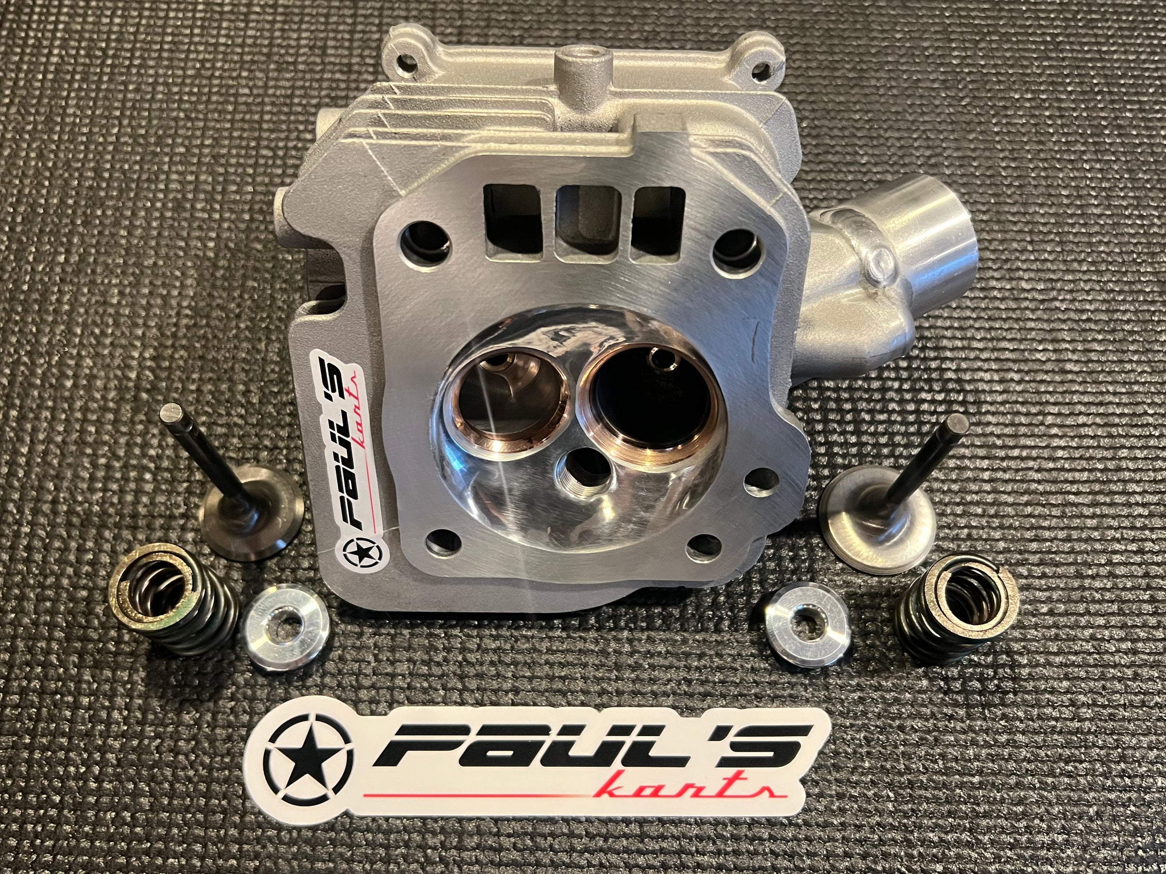 Predator 212 cylinder heads Pauls Karts